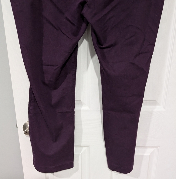 Croft & Barrow Purple The Effortless Stretch Pant in Size 18 (Pull On Style) - Picture 9 of 12